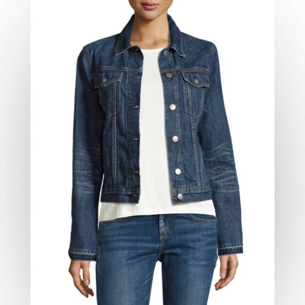 rag & bone Cuff-Less Jean Jacket - Picture 2 of 11
